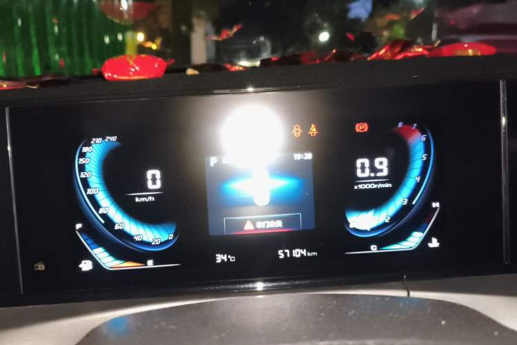 Used CHANGAN Eado 2021 PLUS Blue Whale NE 1.4T GDI DCT Prestige Model Instrument Cluster