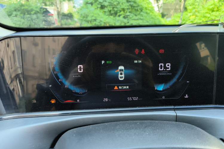 Used CHANGAN Eado 2021 PLUS Blue Whale NE 1.4T GDI DCT Prestige Model Instrument Cluster