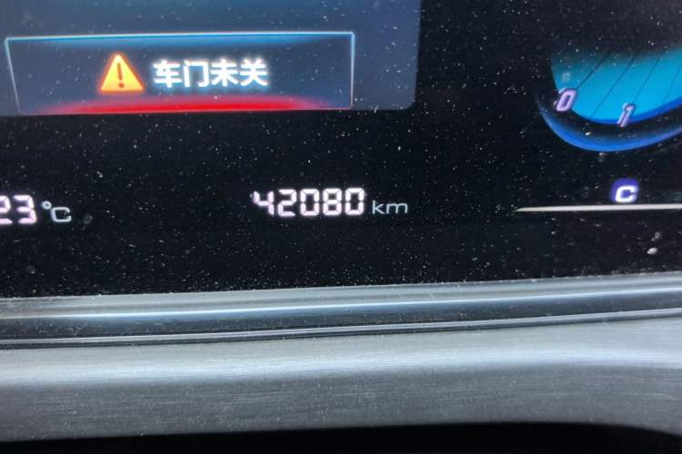 Used CHANGAN Eado 2021 PLUS Blue Whale NE 1.4T GDI DCT Prestige Model Odometer Close Up