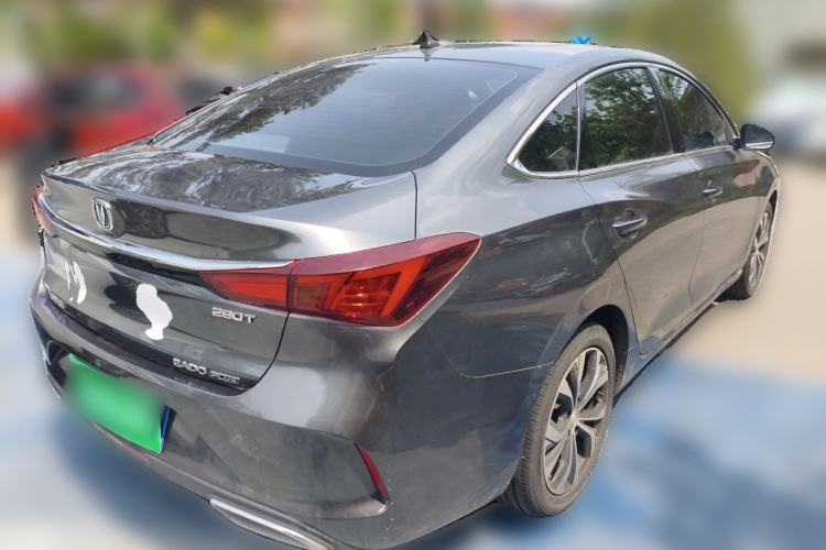 Used CHANGAN Eado 2021 PLUS Blue Whale NE 1.4T GDI DCT Flagship Model Rear Right 45 Deg