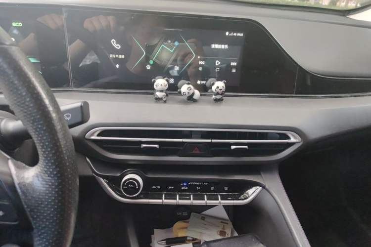 Used CHANGAN Eado 2021 PLUS Blue Whale NE 1.4T GDI DCT Flagship Model Audio And AC Panel