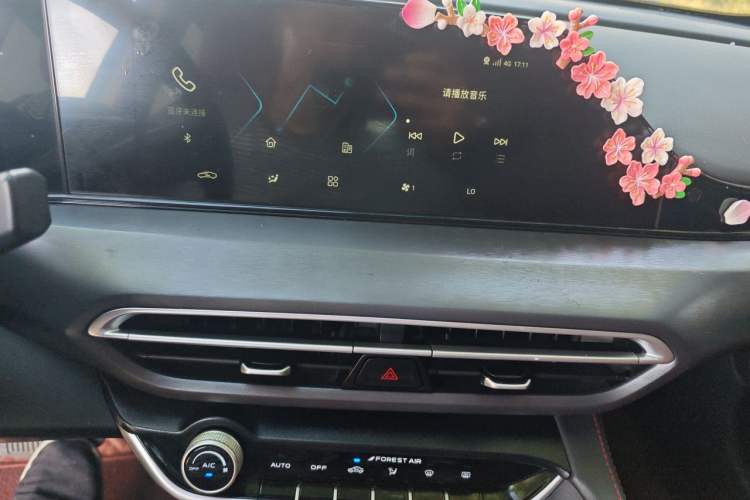 Used CHANGAN Eado 2021 PLUS Blue Whale NE 1.4T GDI DCT Flagship Model Audio And AC Panel