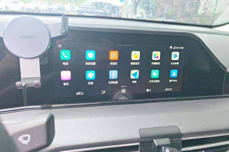 Used CHANGAN Eado 2021 PLUS Blue Whale NE 1.4T GDI DCT Prestige Model Audio And AC Panel