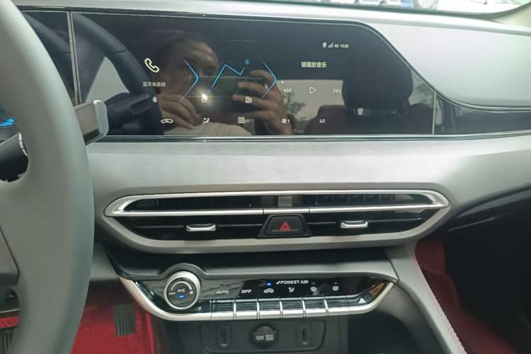 Used CHANGAN Eado 2021 PLUS Blue Whale NE 1.4T GDI DCT Prestige Model Audio And AC Panel