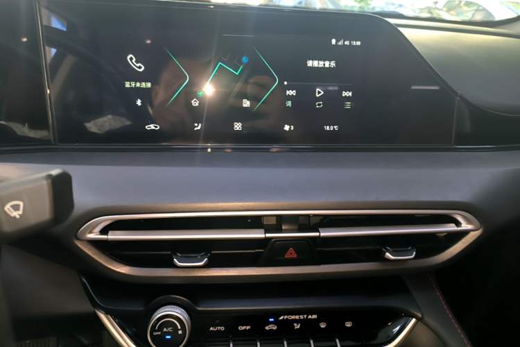 Used CHANGAN Eado 2021 PLUS Blue Whale NE 1.4T GDI DCT Flagship Model Audio And AC Panel