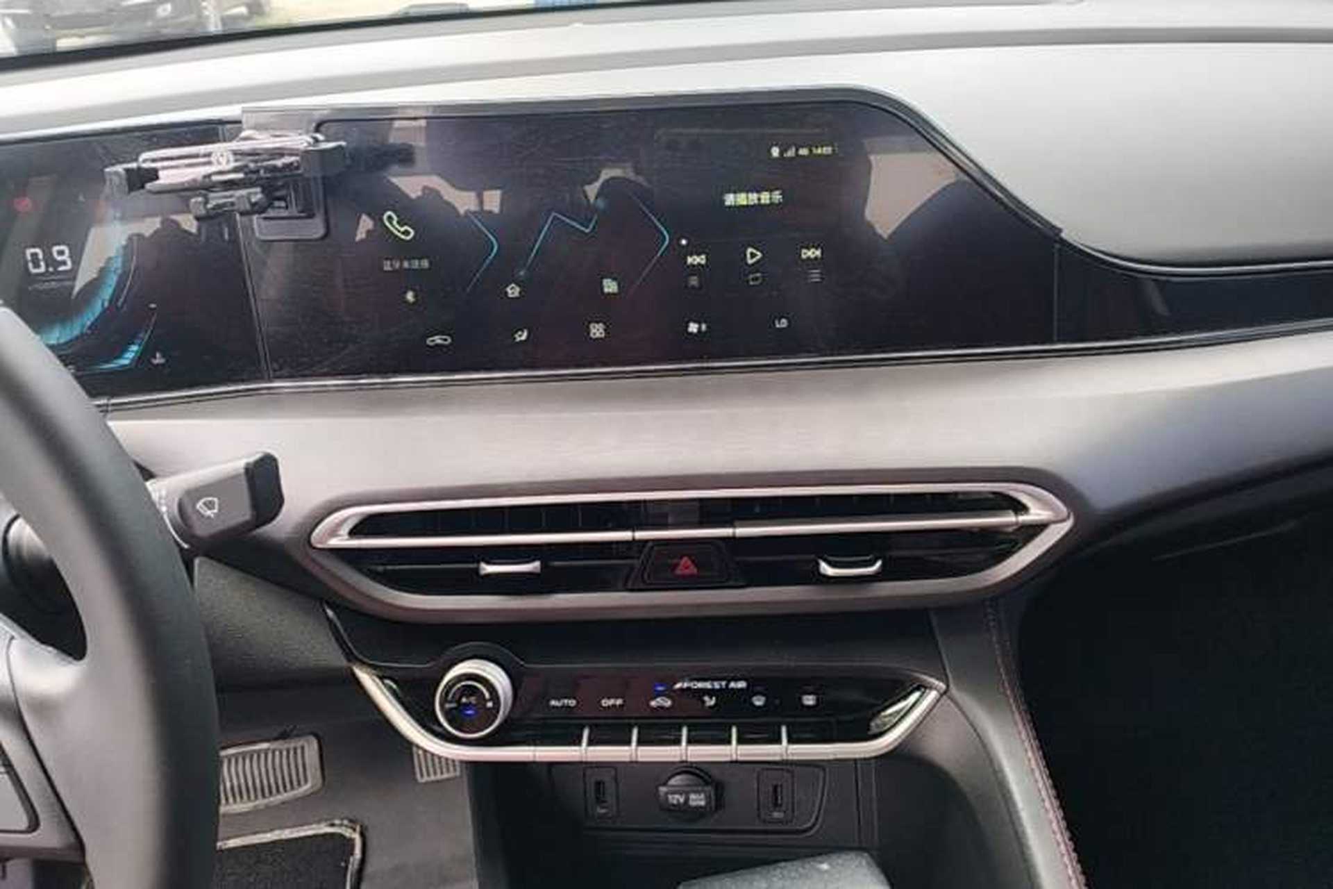 Used CHANGAN Eado 2021 PLUS Blue Whale NE 1.4T GDI DCT Prestige Model Audio And AC Panel