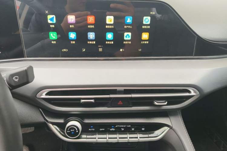 Used CHANGAN Eado 2021 PLUS 1.6L GDI CVT Luxury Model Audio And AC Panel