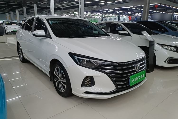 Used CHANGAN Eado 2021 PLUS 1.6L GDI CVT Luxury Model Front Right 45 Deg