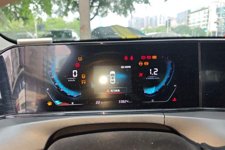 Used CHANGAN Eado 2021 PLUS 1.6L GDI Manual Elite Model Instrument Cluster
