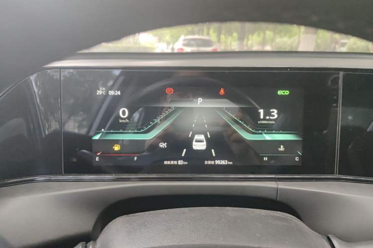 Used CHANGAN Eado 2021 PLUS Blue Whale NE 1.4T GDI DCT Flagship Model Instrument Cluster