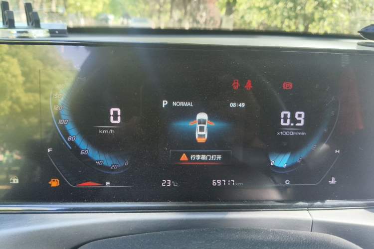 Used CHANGAN Eado 2021 PLUS Blue Whale NE 1.4T GDI DCT Prestige Model Instrument Cluster