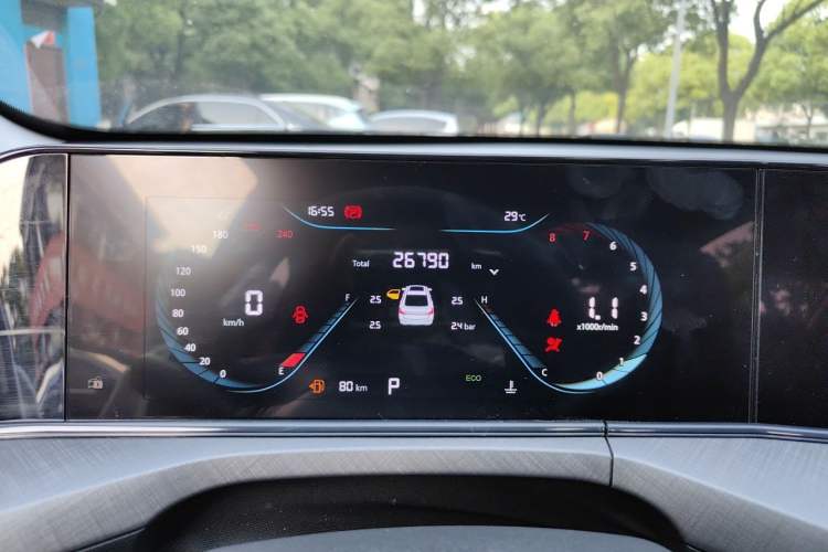 Used CHANGAN Eado 2021 PLUS Blue Whale NE 1.4T GDI DCT Prestige Model Instrument Cluster