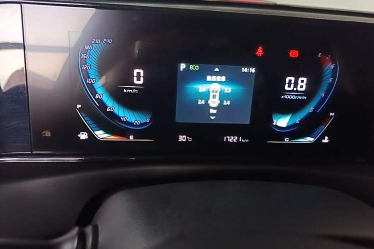 Used CHANGAN Eado 2021 PLUS Blue Whale NE 1.4T GDI DCT Prestige Model Instrument Cluster