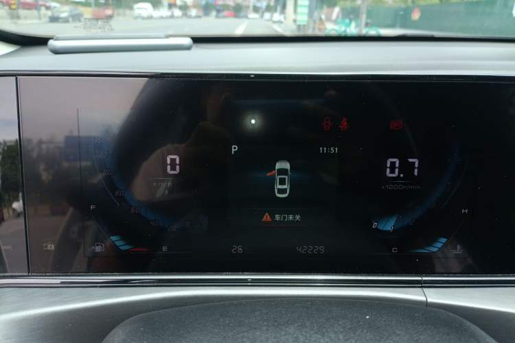 Used CHANGAN Eado 2021 PLUS 1.6L GDI CVT Luxury Model Instrument Cluster
