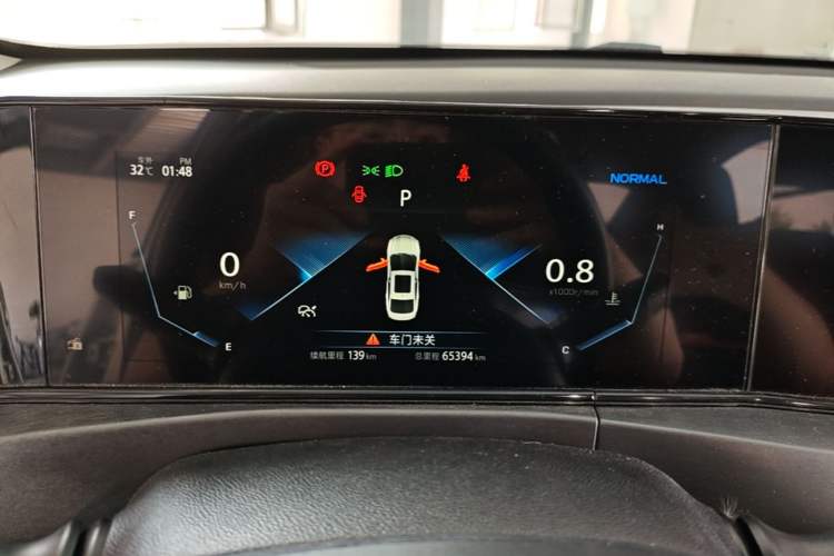 Used CHANGAN Eado 2021 PLUS Blue Whale NE 1.4T GDI DCT Flagship Model Instrument Cluster