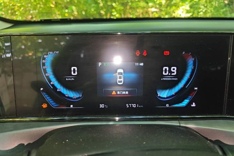 Used CHANGAN Eado 2021 PLUS Blue Whale NE 1.4T GDI DCT Prestige Model Instrument Cluster