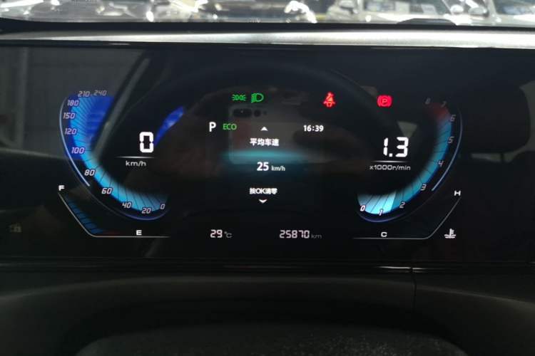 Used CHANGAN Eado 2021 PLUS Blue Whale NE 1.4T GDI DCT Prestige Model Instrument Cluster