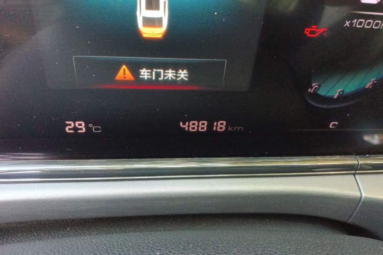 Used CHANGAN Eado 2021 PLUS 1.6L GDI Manual Luxury Model Odometer Close Up