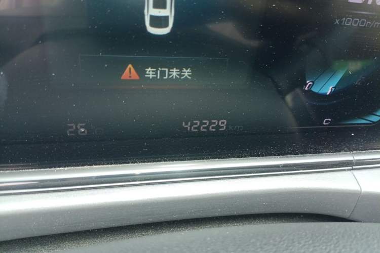 Used CHANGAN Eado 2021 PLUS 1.6L GDI CVT Luxury Model Odometer Close Up