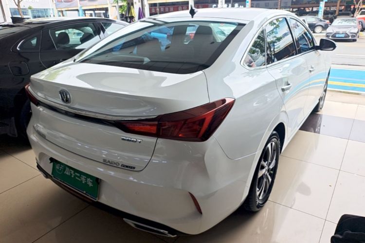 Used CHANGAN Eado 2021 PLUS Blue Whale NE 1.4T GDI DCT Prestige Model Rear Right 45 Deg