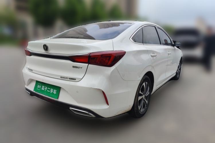 Used CHANGAN Eado 2021 PLUS Blue Whale NE 1.4T GDI DCT Prestige Model Rear Right 45 Deg