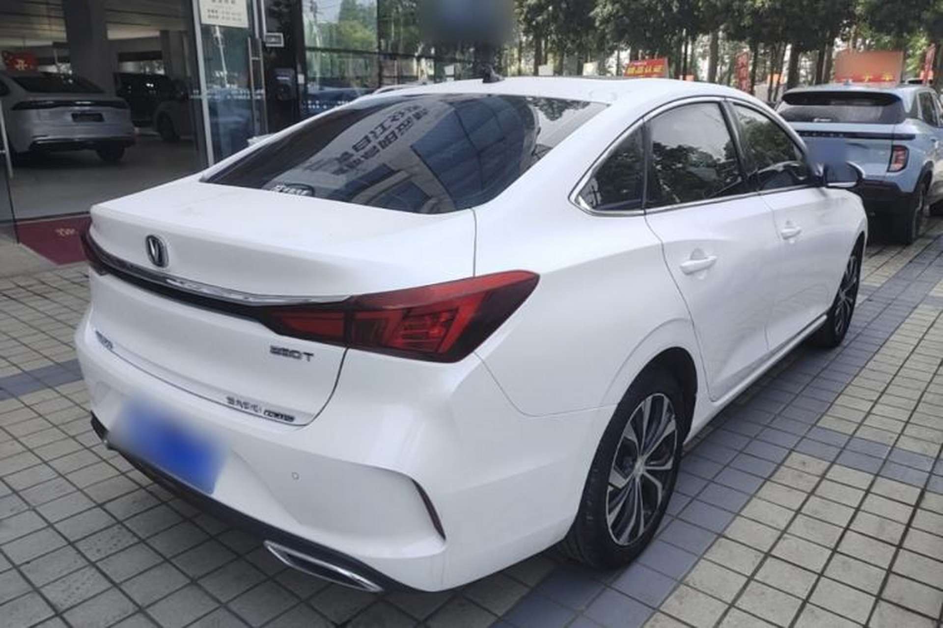 Used CHANGAN Eado 2021 PLUS Blue Whale NE 1.4T GDI DCT Flagship Model Rear Right 45 Deg