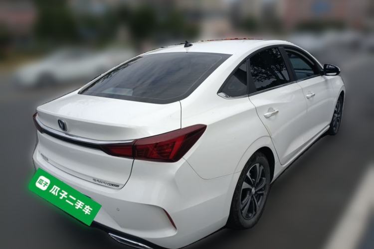 Used CHANGAN Eado 2021 PLUS 1.6L GDI CVT Luxury Model Rear Right 45 Deg
