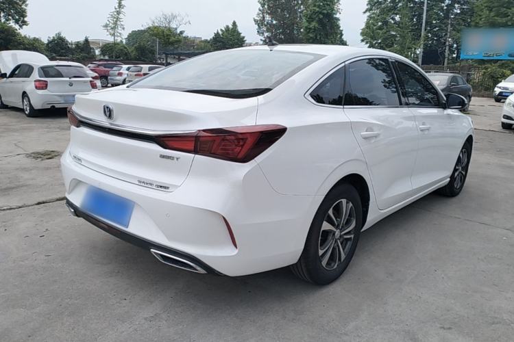 Used CHANGAN Eado 2021 PLUS Blue Whale NE 1.4T GDI DCT Prestige Model Rear Right 45 Deg