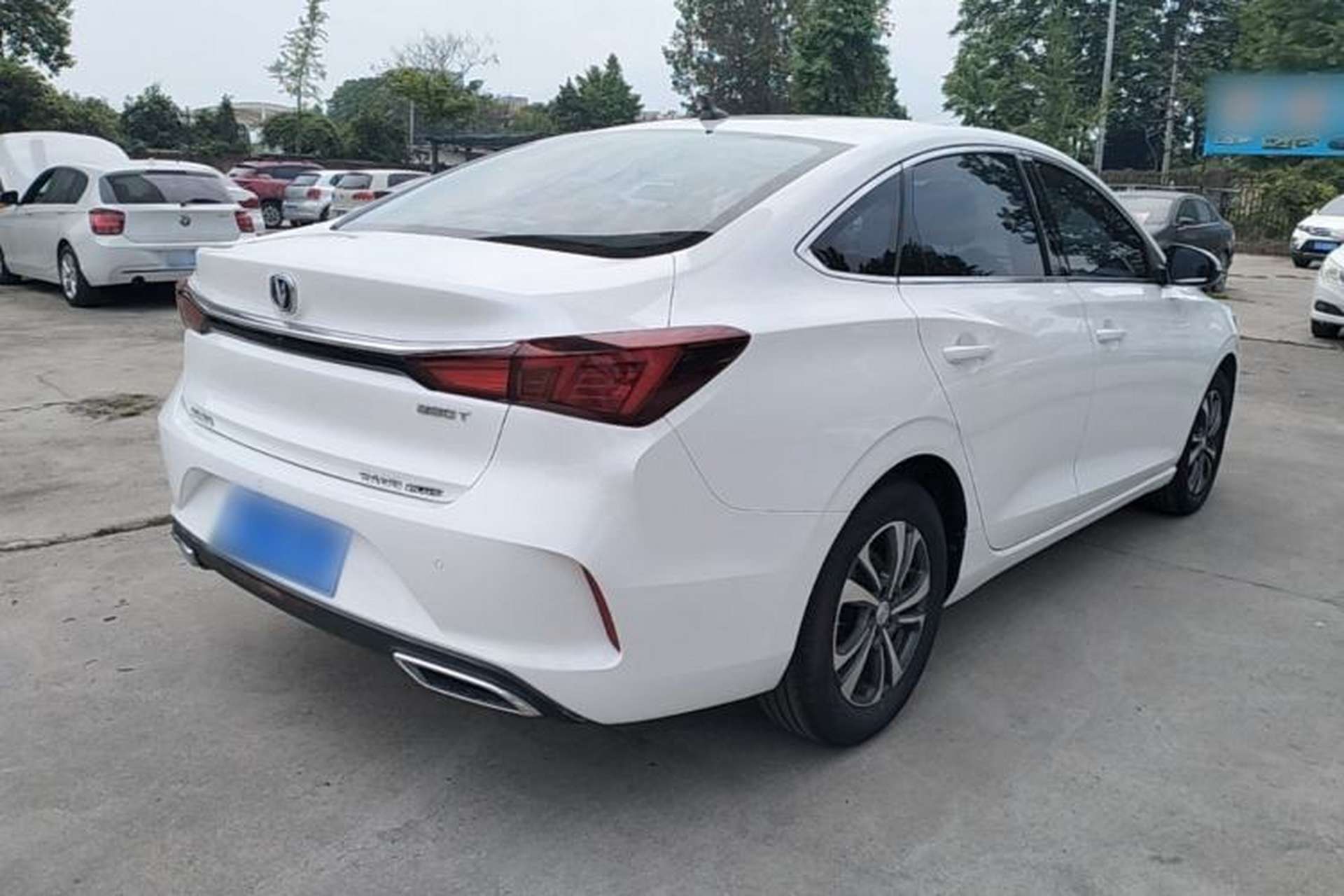 Used CHANGAN Eado 2021 PLUS Blue Whale NE 1.4T GDI DCT Prestige Model Rear Right 45 Deg