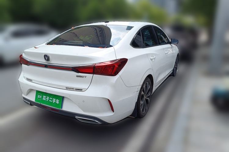 Used CHANGAN Eado 2021 PLUS Blue Whale NE 1.4T GDI DCT Flagship Model Rear Right 45 Deg