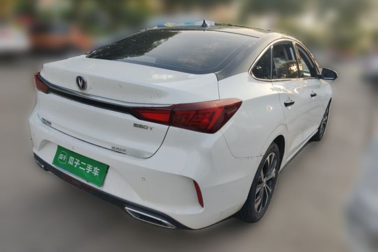 Used CHANGAN Eado 2021 PLUS Blue Whale NE 1.4T GDI DCT Flagship Model Rear Right 45 Deg
