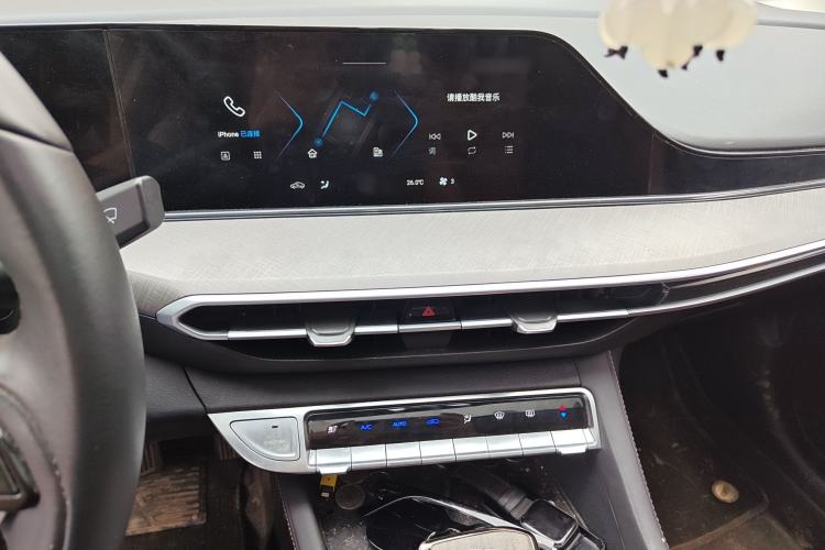 Used CHANGAN Eado 2022 PLUS Blue Whale NE 1.4T GDI DCT Prestige Edition Audio And AC Panel