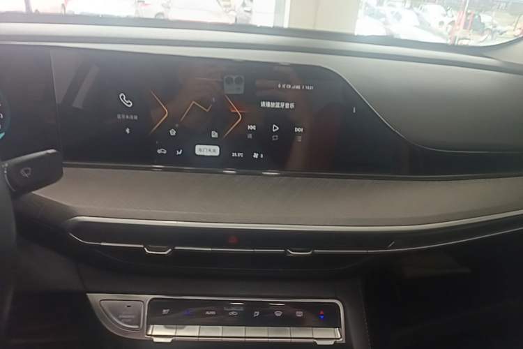 Used CHANGAN Eado 2022 PLUS Blue Whale NE 1.4T GDI DCT Prestige Edition Audio And AC Panel