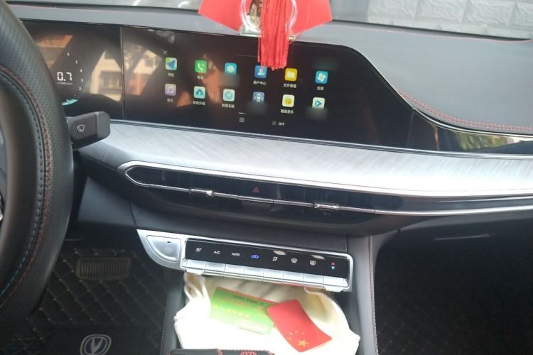 Used CHANGAN Eado 2022 PLUS Blue Whale NE 1.4T GDI DCT Prestige Edition Audio And AC Panel