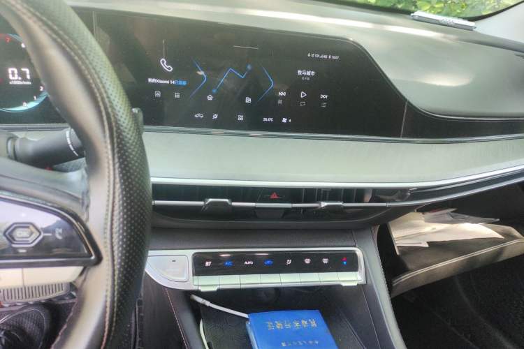 Used CHANGAN Eado 2022 PLUS Blue Whale NE 1.4T GDI DCT Prestige Edition Audio And AC Panel