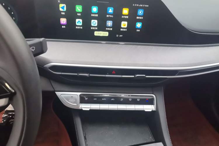 Used CHANGAN Eado 2022 PLUS Blue Whale NE 1.4T GDI DCT Prestige Edition Audio And AC Panel