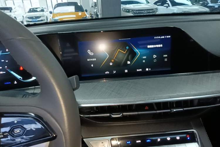 Used CHANGAN Eado 2022 PLUS Blue Whale NE 1.4T GDI DCT Prestige Edition Audio And AC Panel