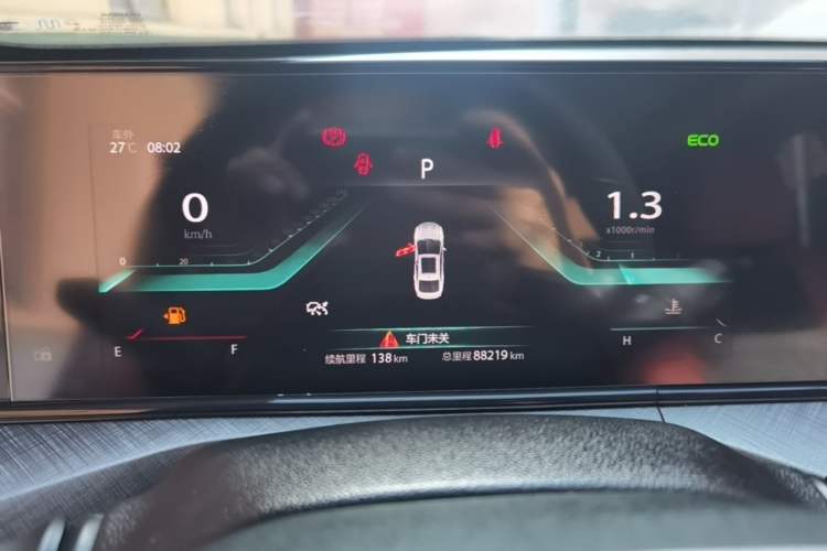 Used CHANGAN Eado 2022 PLUS Blue Whale NE 1.4T GDI DCT Flagship Edition Instrument Cluster