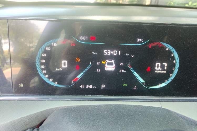 Used CHANGAN Eado 2022 PLUS Blue Whale NE 1.4T GDI DCT Prestige Edition Instrument Cluster