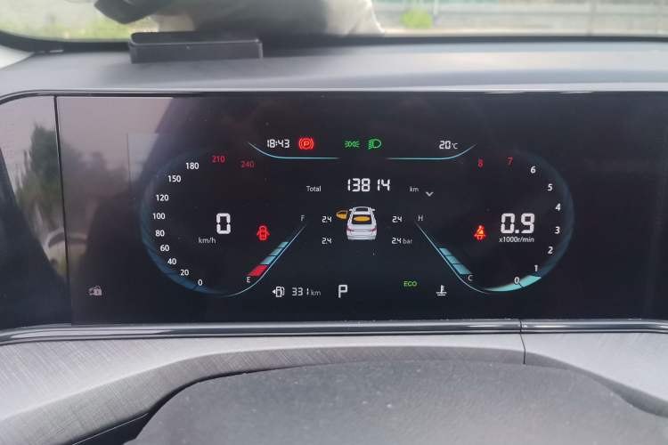 Used CHANGAN Eado 2022 PLUS Blue Whale NE 1.4T GDI DCT Prestige Edition Instrument Cluster