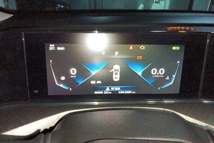 Used CHANGAN Eado 2022 PLUS Blue Whale NE 1.4T GDI DCT Flagship Edition Instrument Cluster