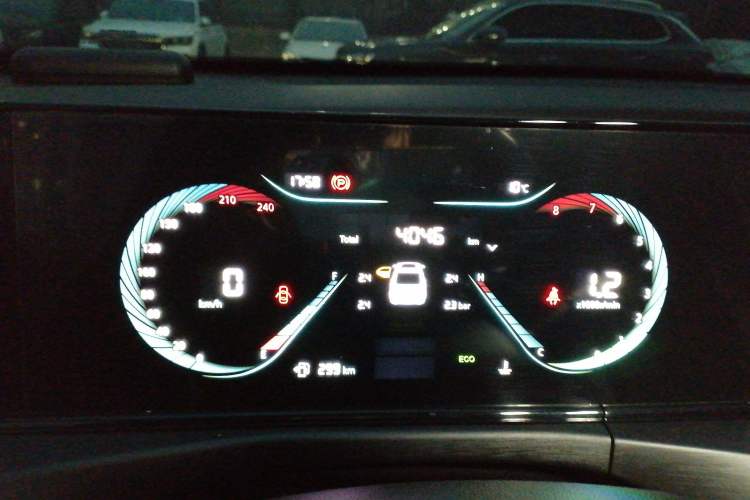 Used CHANGAN Eado 2022 PLUS 1.6L GDI Manual Elite Model Instrument Cluster