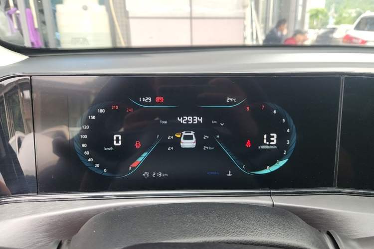 Used CHANGAN Eado 2022 PLUS 1.6L GDI Manual Elite Model Instrument Cluster