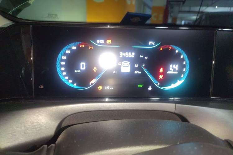 Used CHANGAN Eado 2022 PLUS 1.6L GDI Manual Elite Model Instrument Cluster