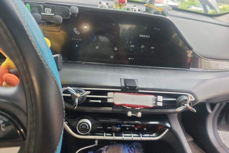 Used CHANGAN Eado 2022 PLUS 1.6L GDI CVT Luxury Model Audio And AC Panel