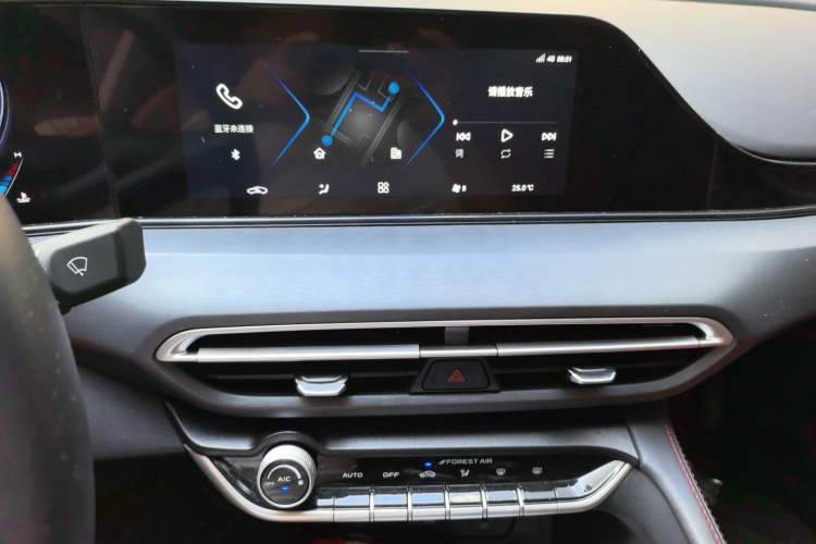 Used CHANGAN Eado 2022 PLUS Blue Whale NE 1.4T GDI DCT Prestige Edition Audio And AC Panel