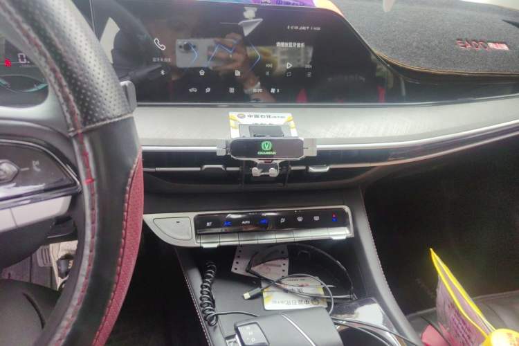 Used CHANGAN Eado 2022 PLUS Blue Whale NE 1.4T GDI DCT Prestige Edition Audio And AC Panel