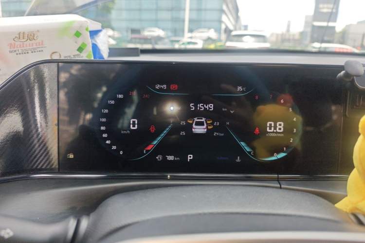 Used CHANGAN Eado 2022 PLUS 1.6L GDI CVT Luxury Model Instrument Cluster