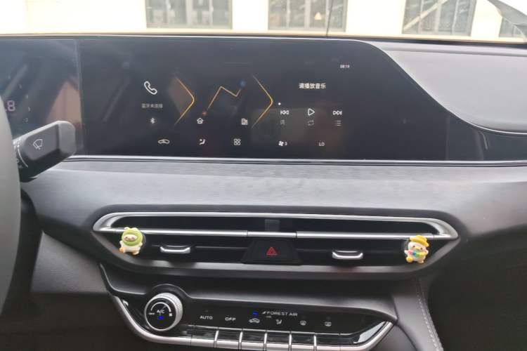 Used CHANGAN Eado 2022 PLUS 1.6L GDI CVT Luxury Model Audio And AC Panel