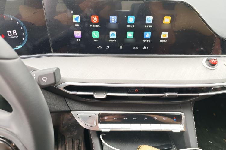 Used CHANGAN Eado 2022 PLUS Blue Whale NE 1.4T GDI DCT Prestige Edition Audio And AC Panel